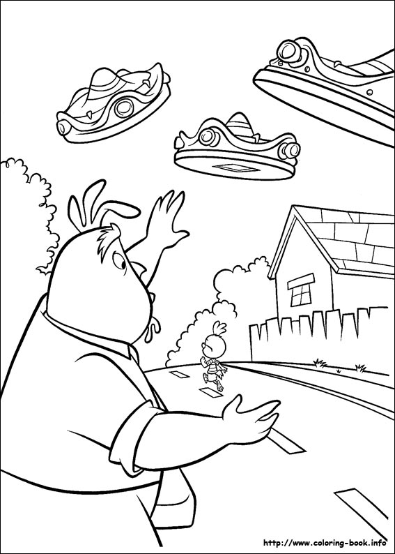 Chicken Little coloring picture